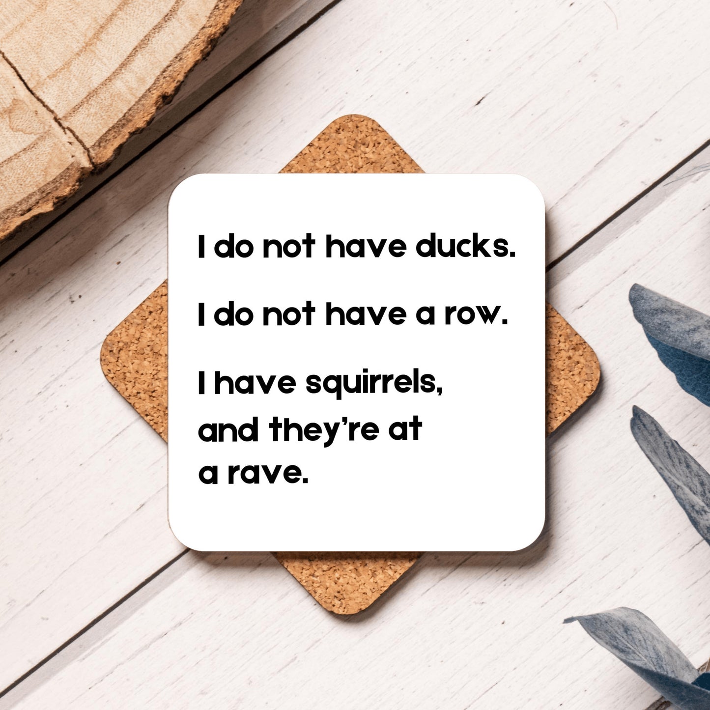 I Do Not Have Ducks- Coaster