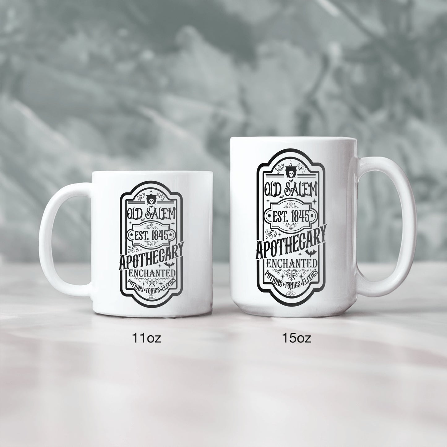 Old Salem Apothecary- White Coffee Mug