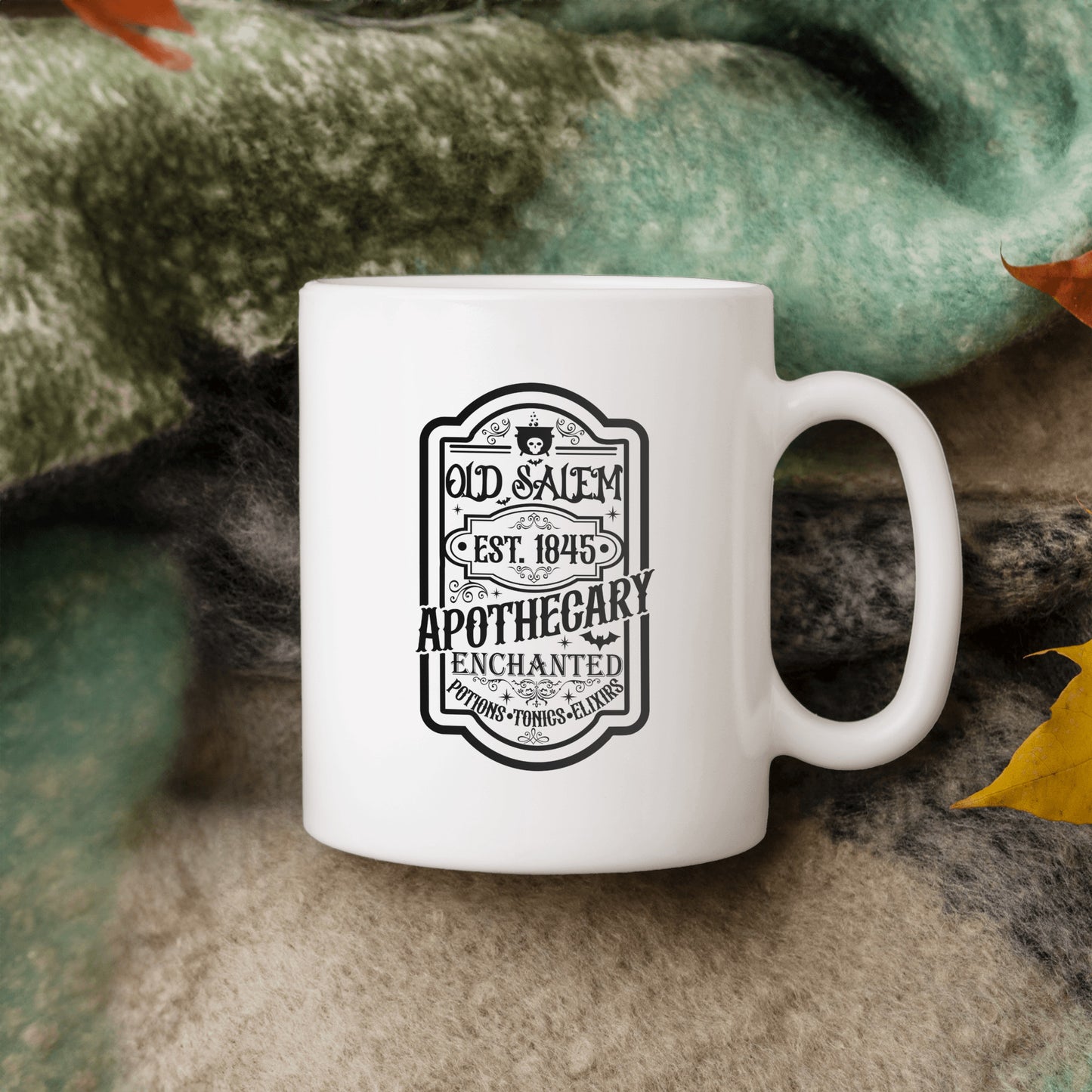 Old Salem Apothecary- White Coffee Mug