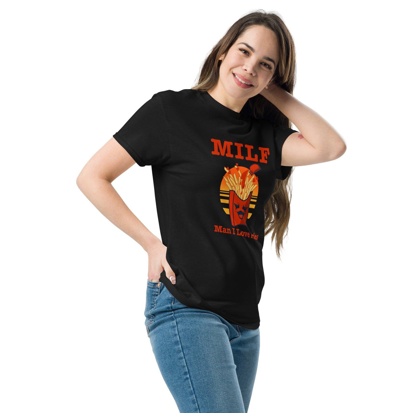 Man I Love Fries- Ladies' classic tee