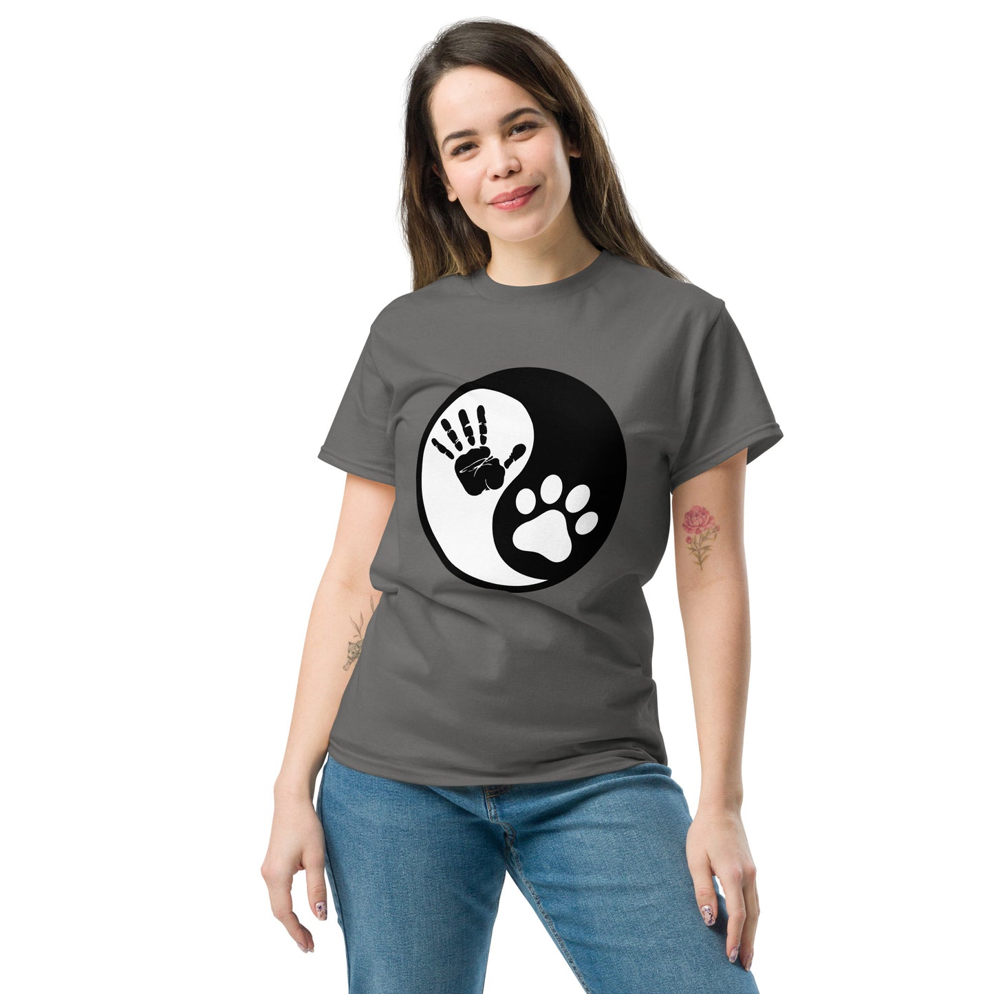Animal Yin/Yang- Unisex classic tee