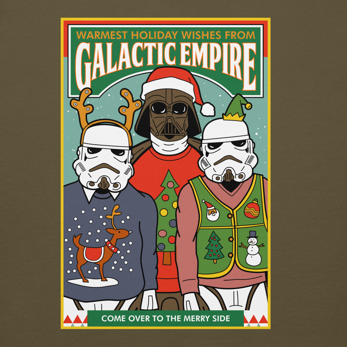 Galactic Empire Christmas Unisex Hoodie
