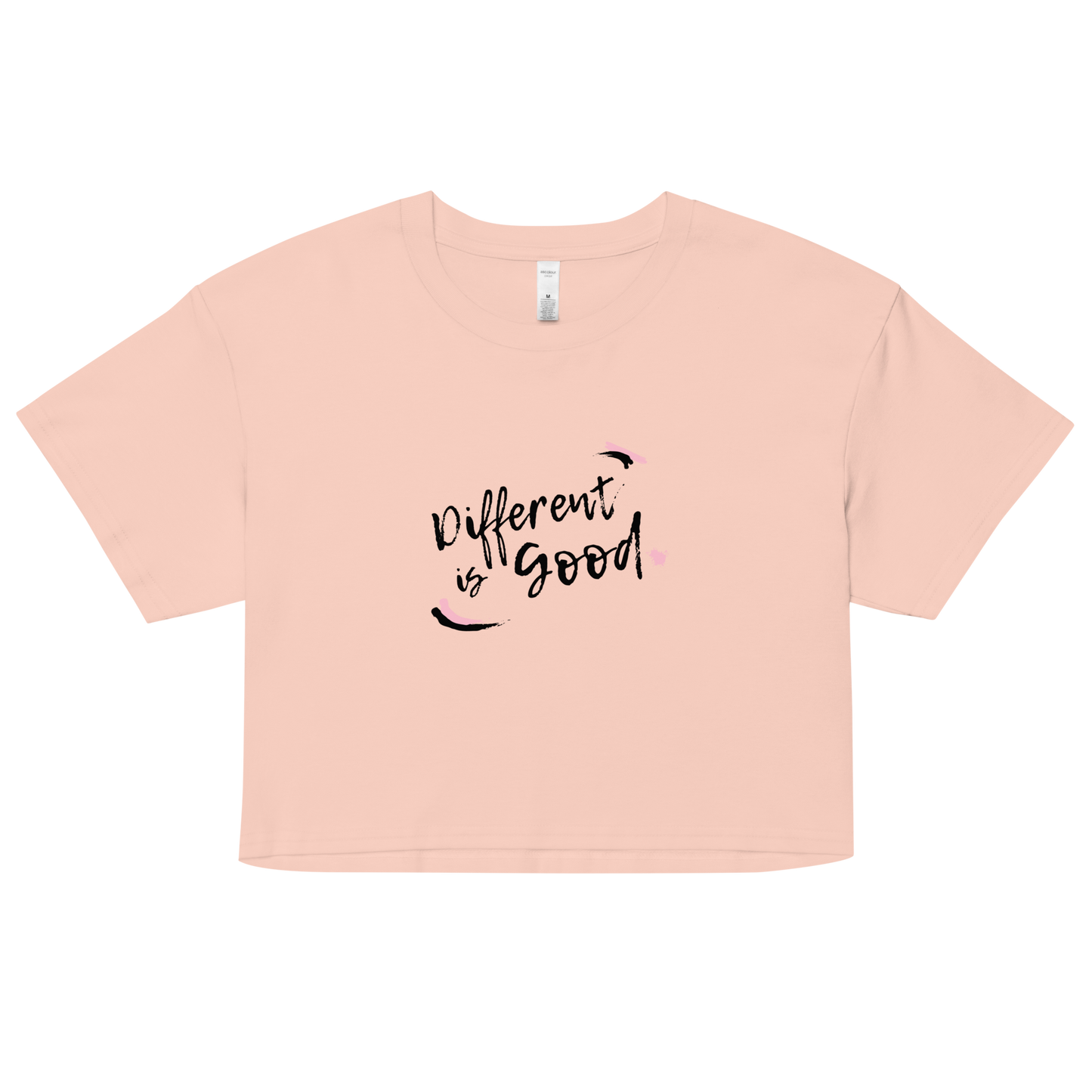 Different is Good- Women’s crop top