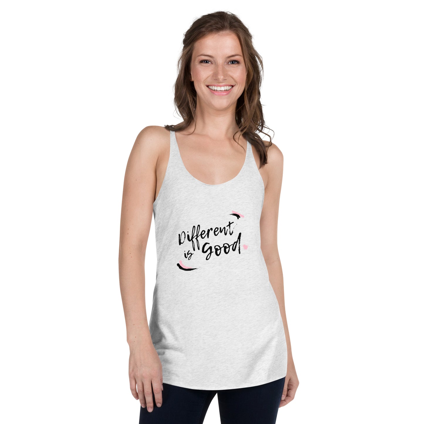 Different is Good- Women's Racerback Tank