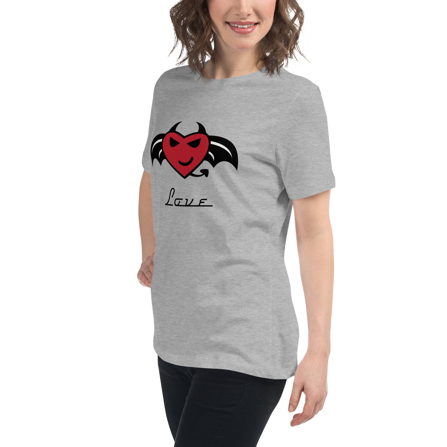 Devil Love- Women's Relaxed T-Shirt