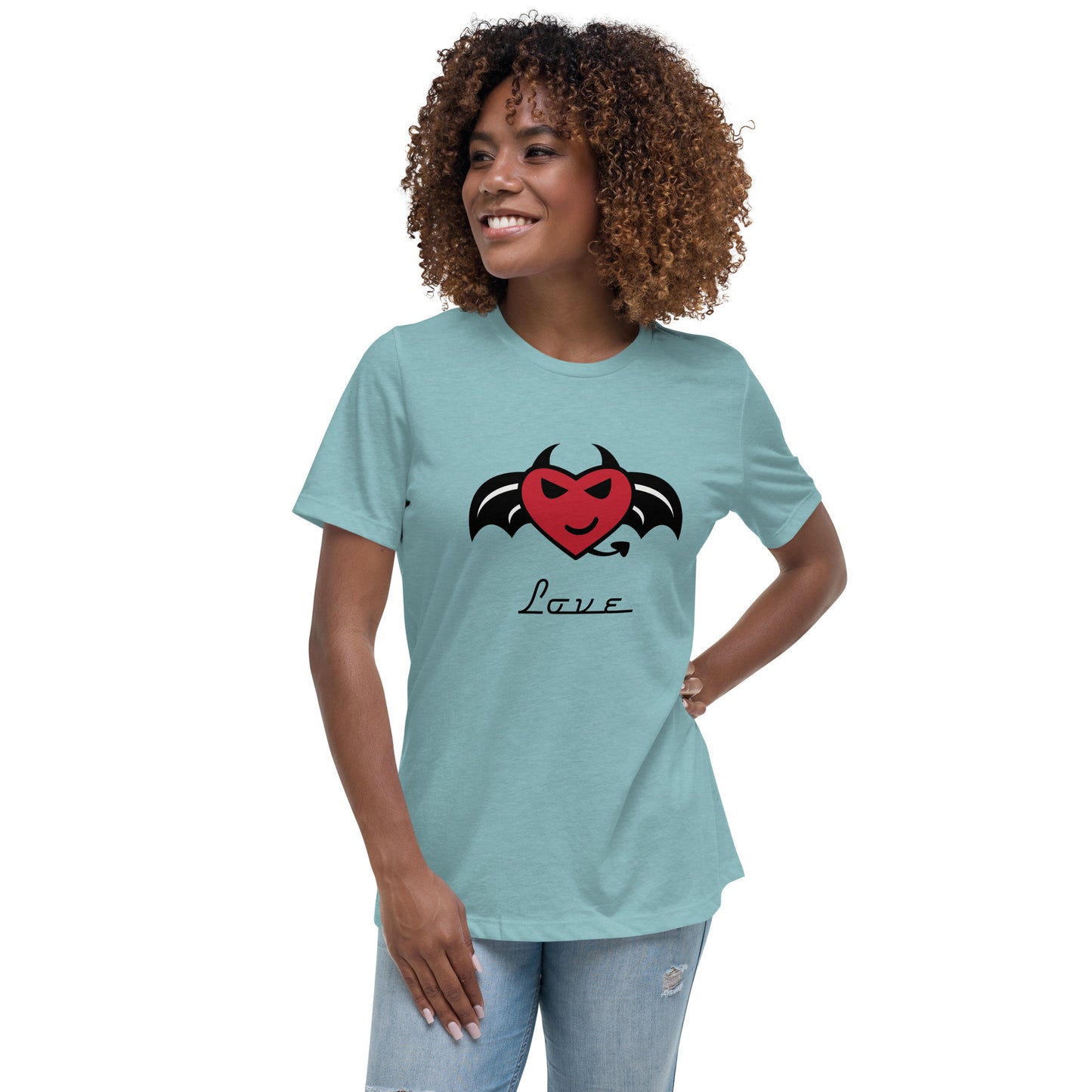 Devil Love- Women's Relaxed T-Shirt