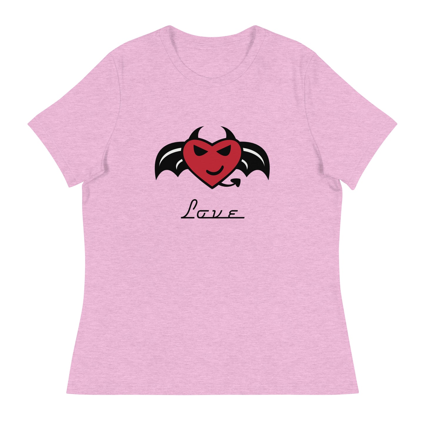 Devil Love- Women's Relaxed T-Shirt