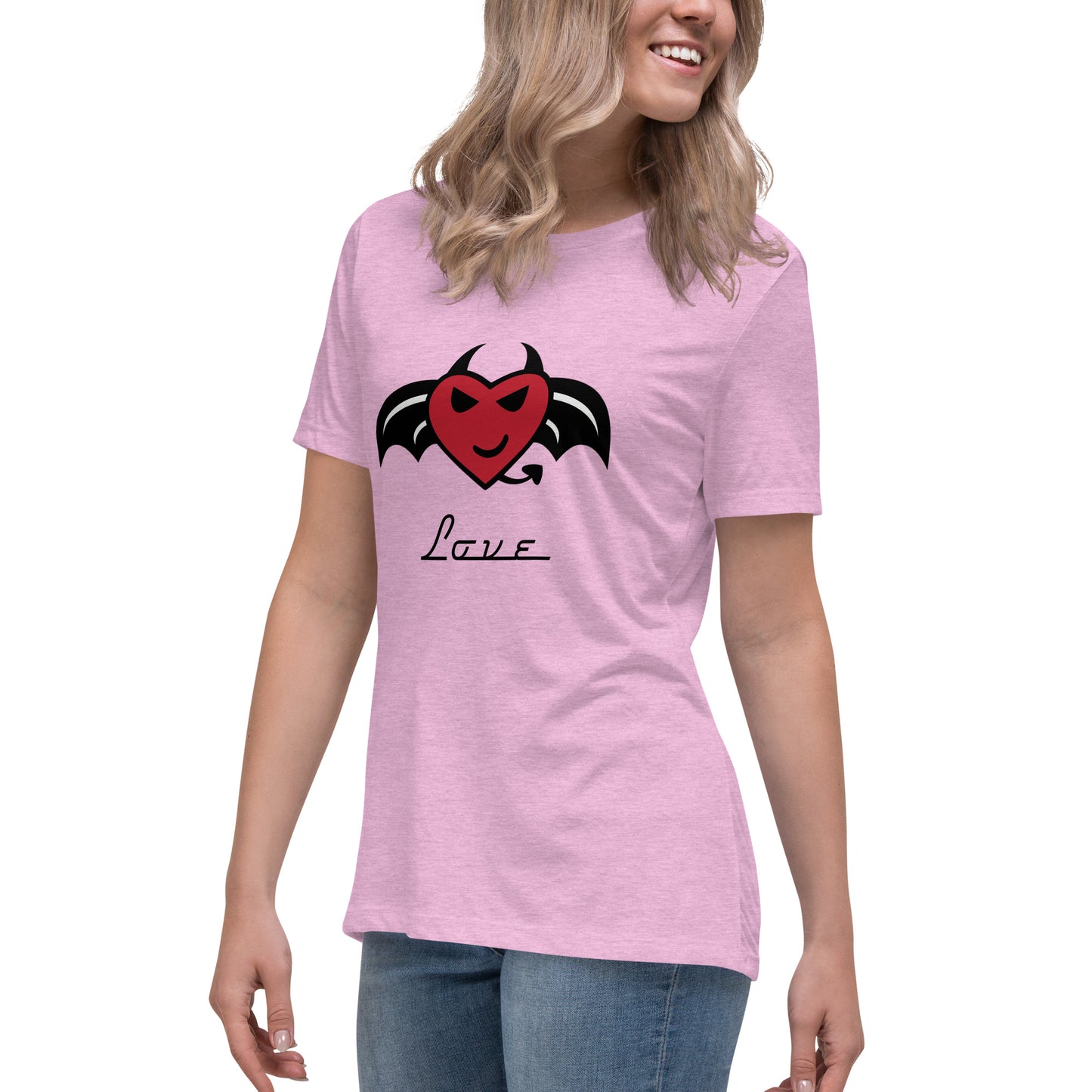 Devil Love- Women's Relaxed T-Shirt
