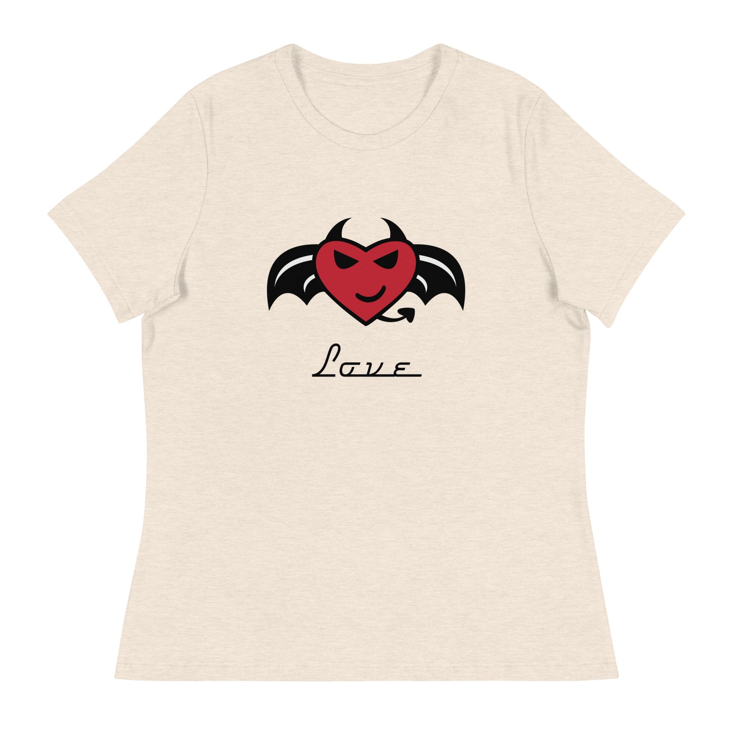Devil Love- Women's Relaxed T-Shirt