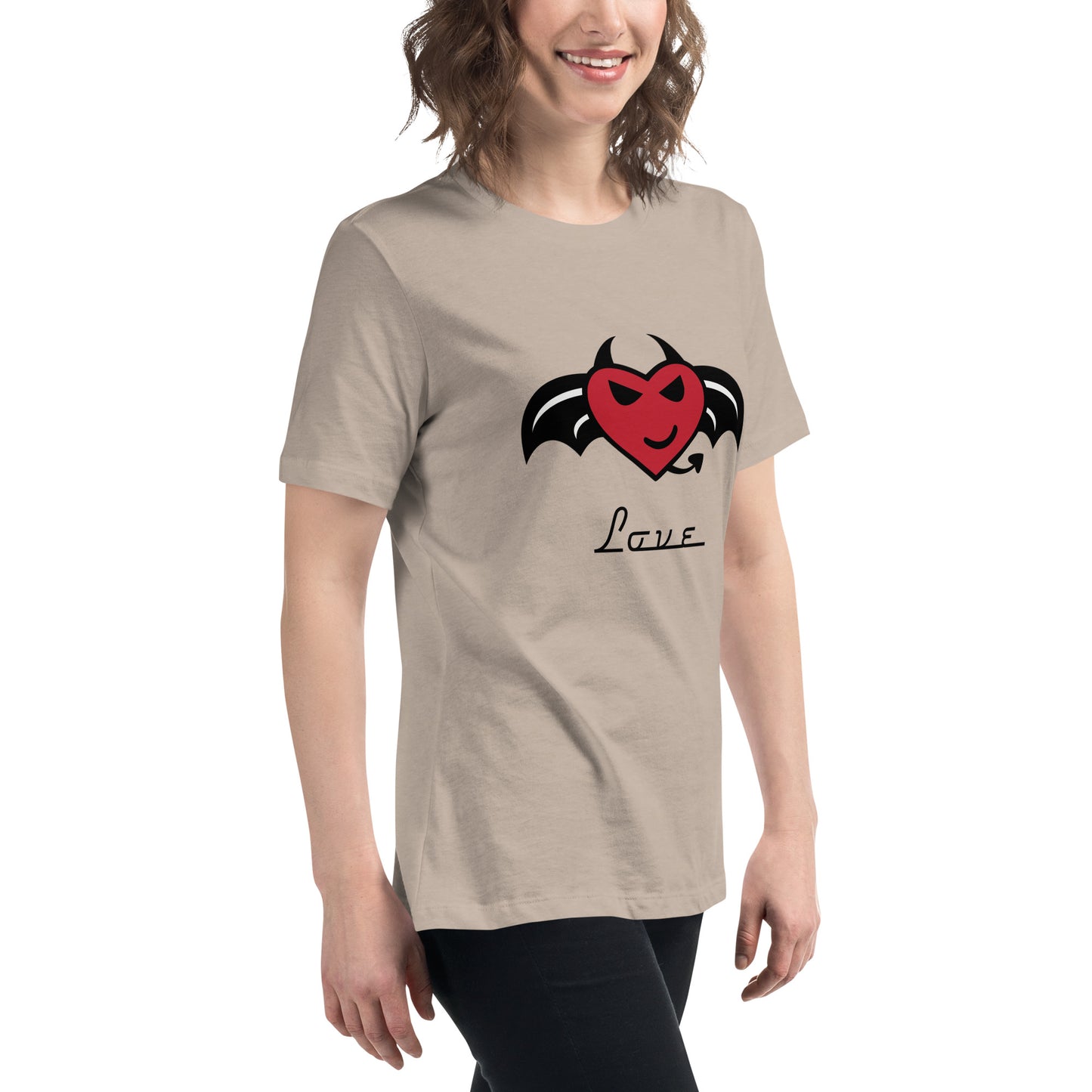 Devil Love- Women's Relaxed T-Shirt