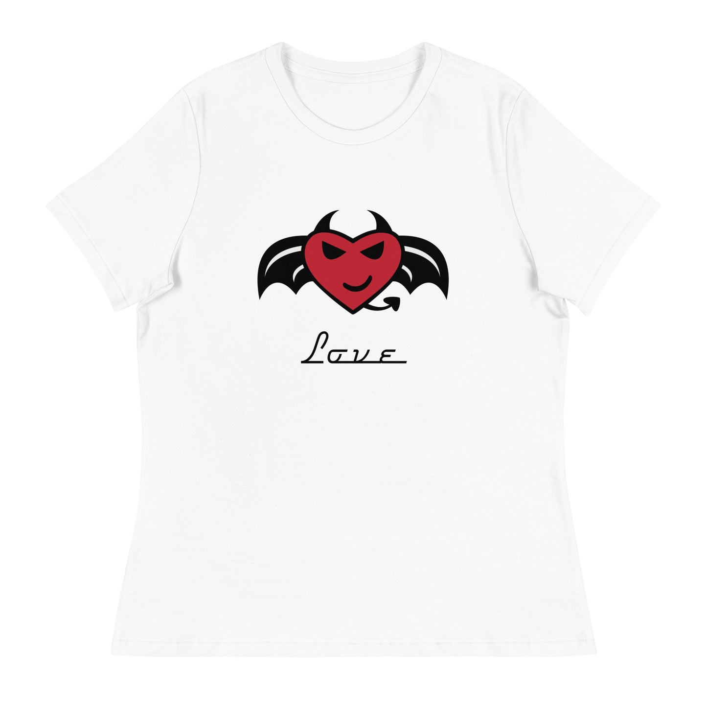 Devil Love- Women's Relaxed T-Shirt