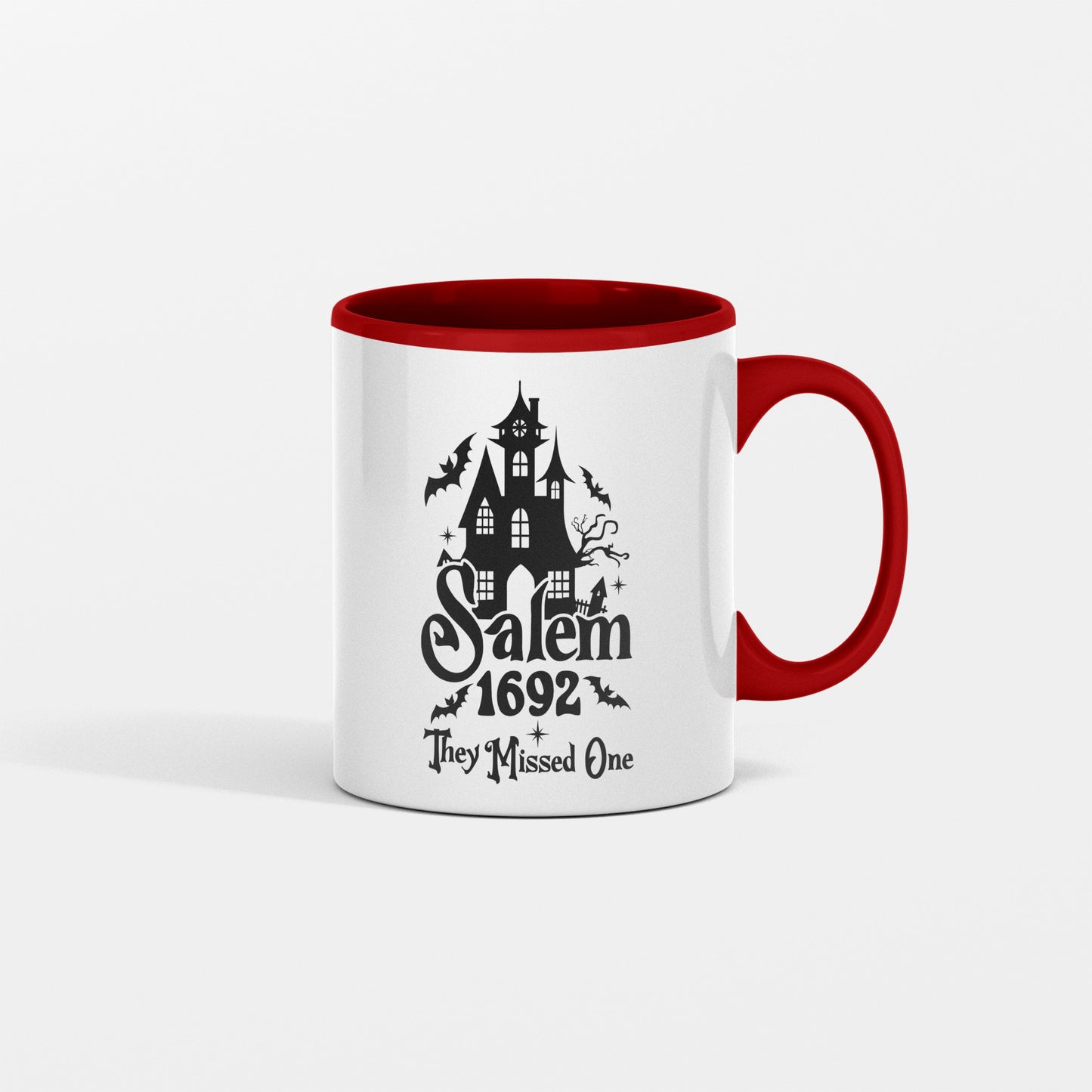 Salem 1692 They Missed One- White Coffee Mug