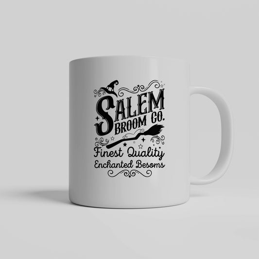 Salem Broom Co- White Coffee Mug