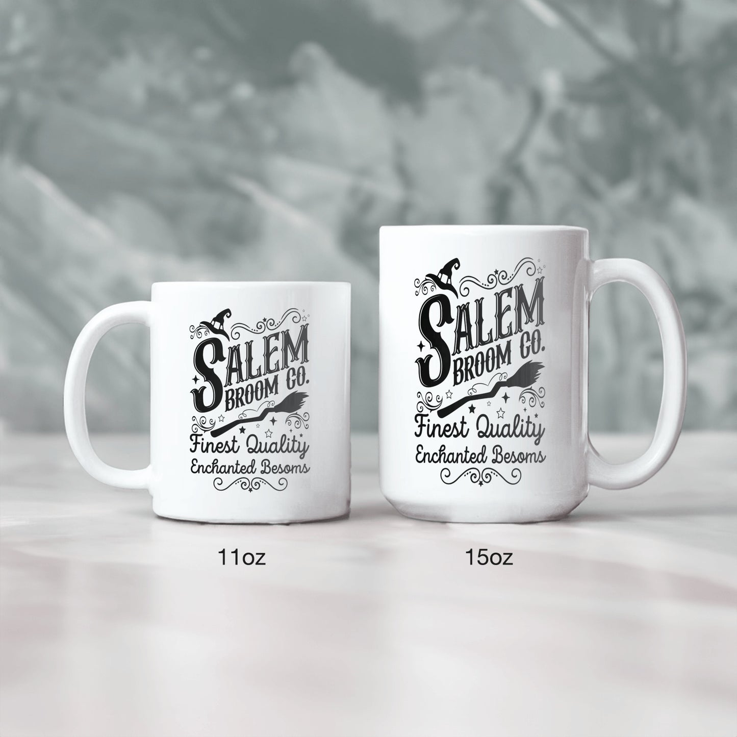 Salem Broom Co- White Coffee Mug