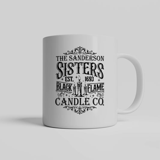 The Sanderson Sisters Candle Co- White Coffee Mug