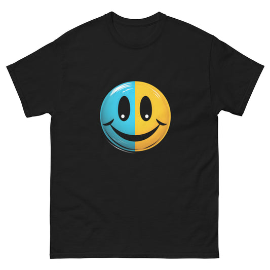 Bi-color Smile Unisex classic tee