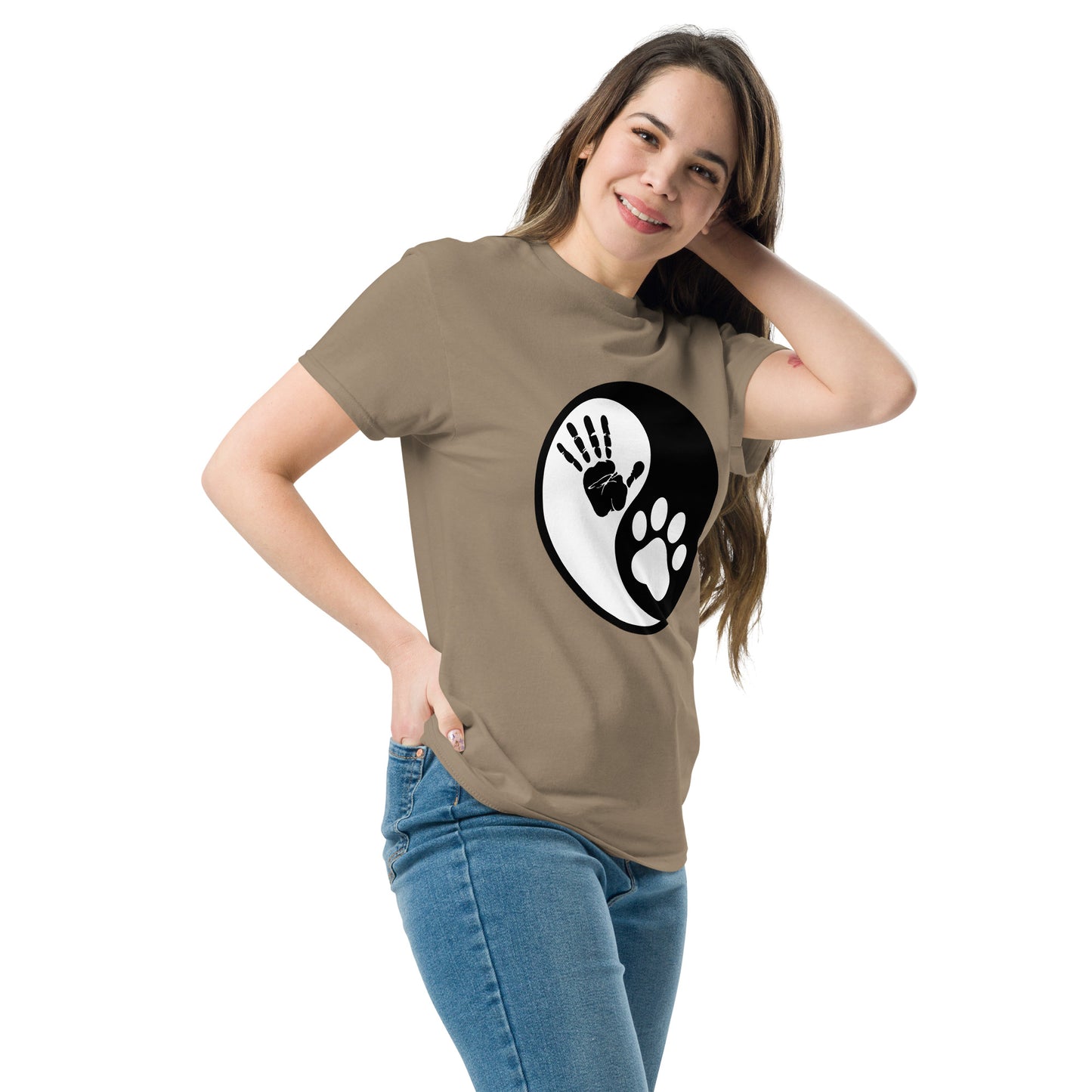 Animal Yin/Yang- Unisex classic tee