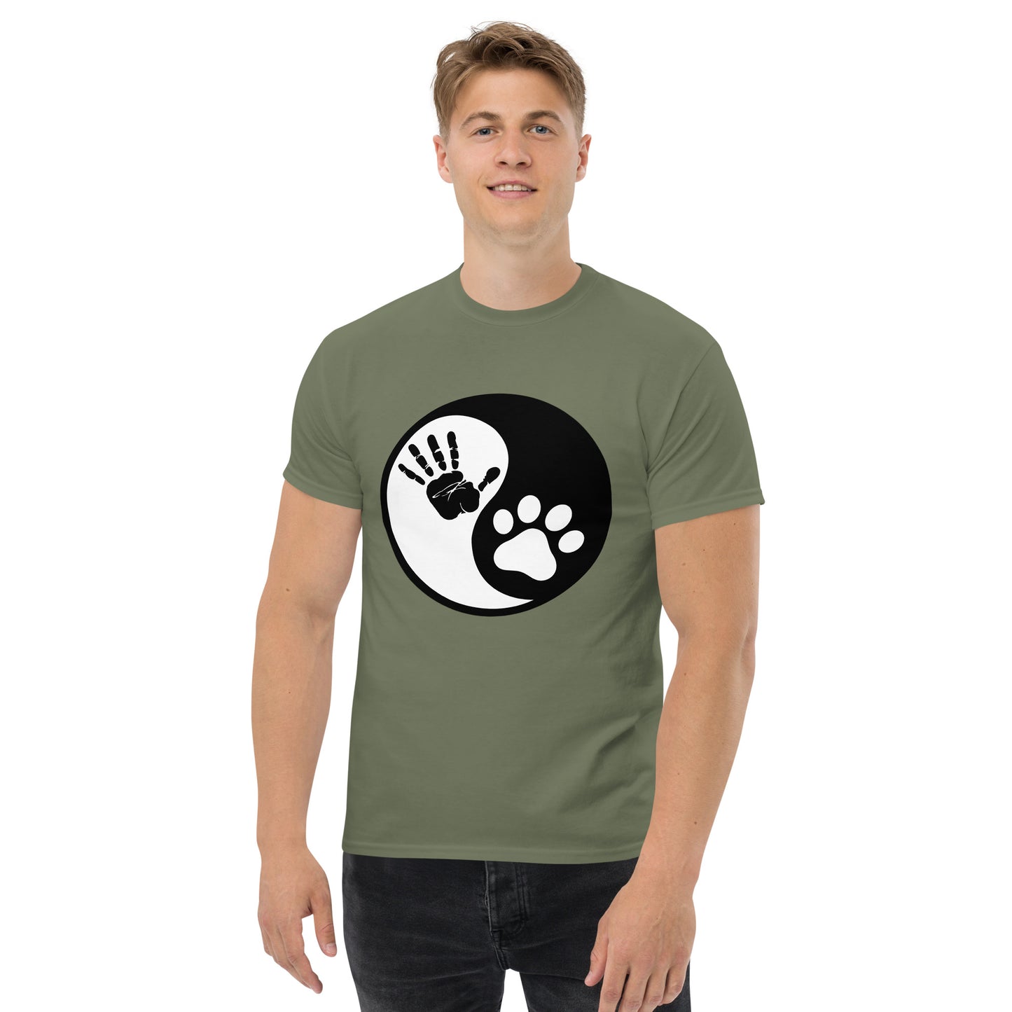 Animal Yin/Yang- Unisex classic tee