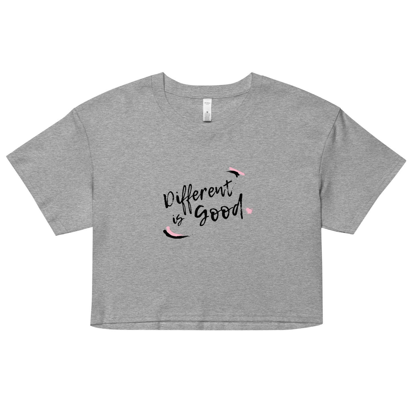 Different is Good- Women’s crop top