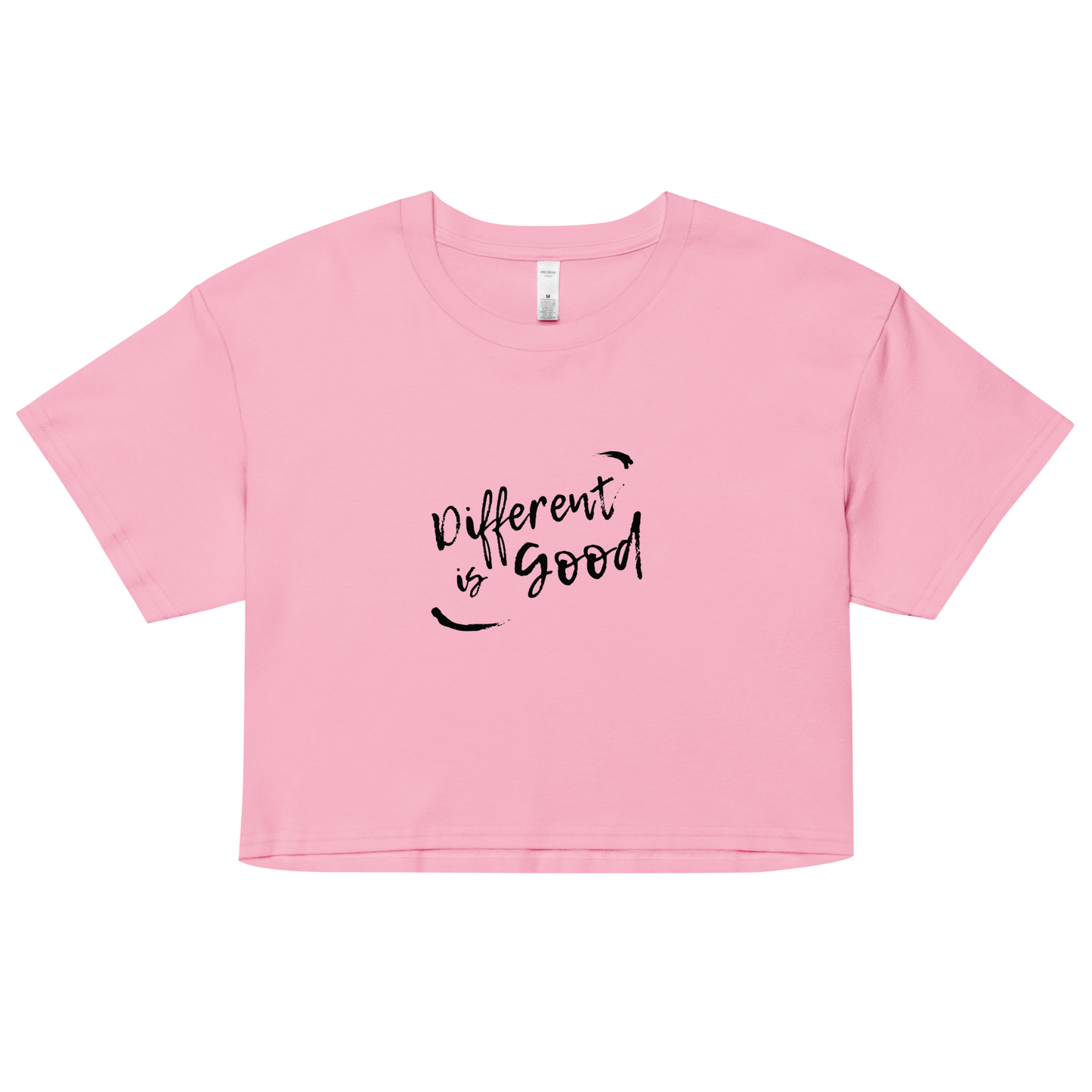 Different is Good- Women’s crop top