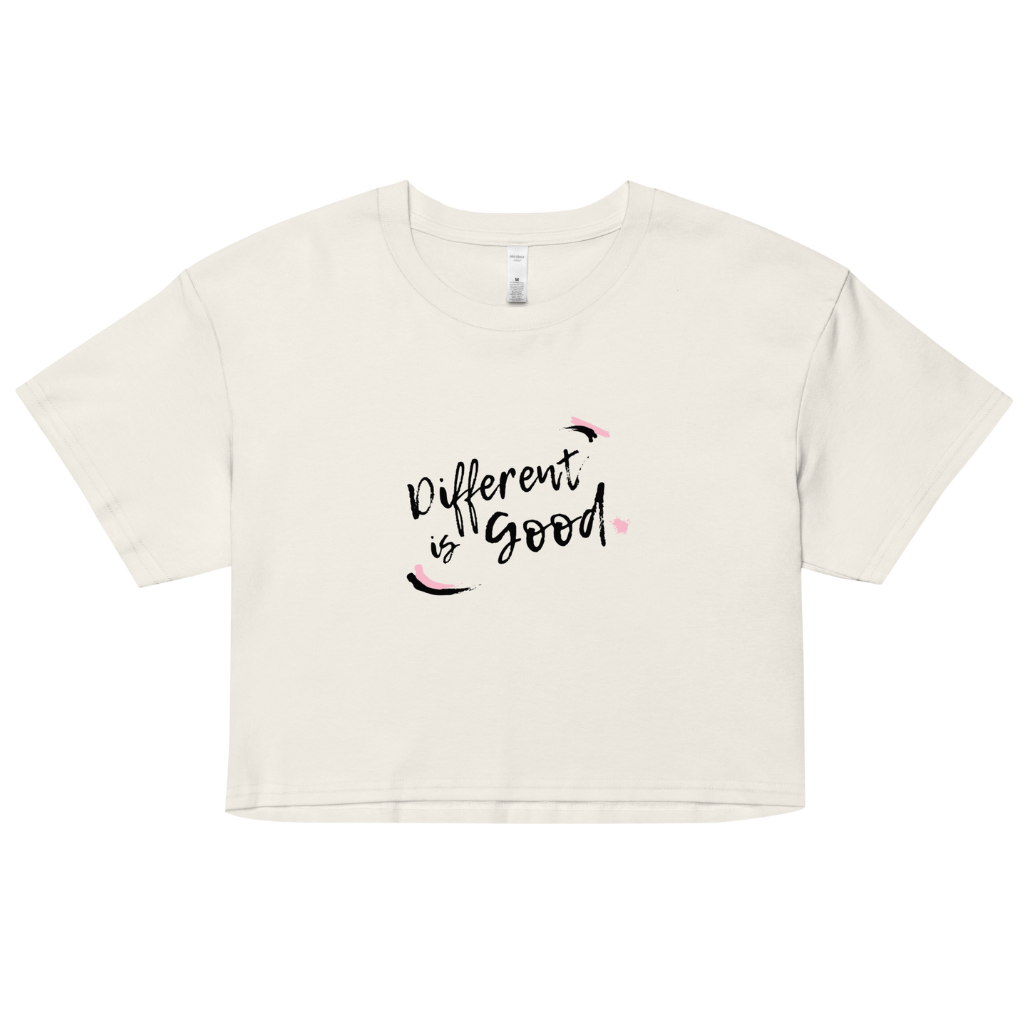 Different is Good- Women’s crop top