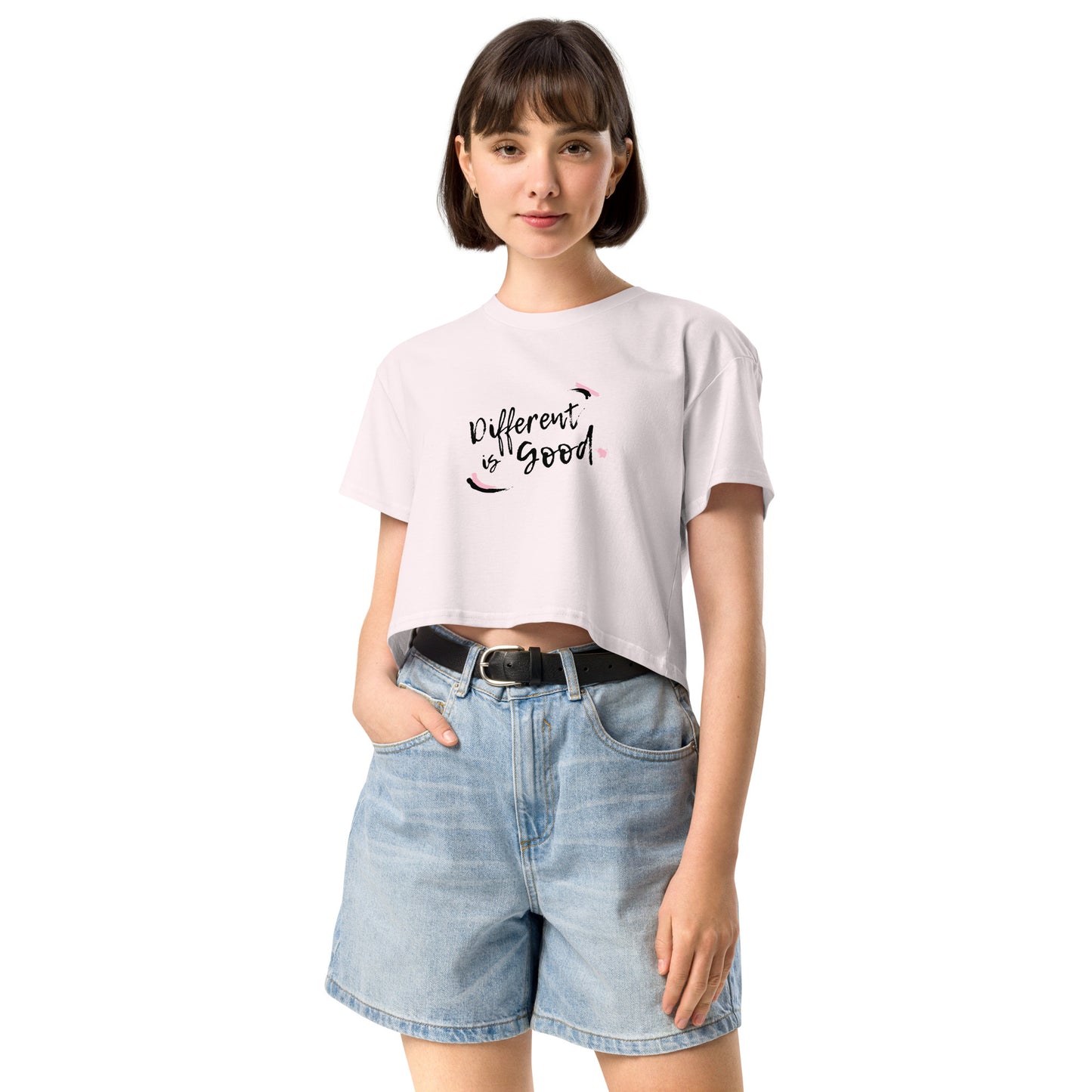 Different is Good- Women’s crop top