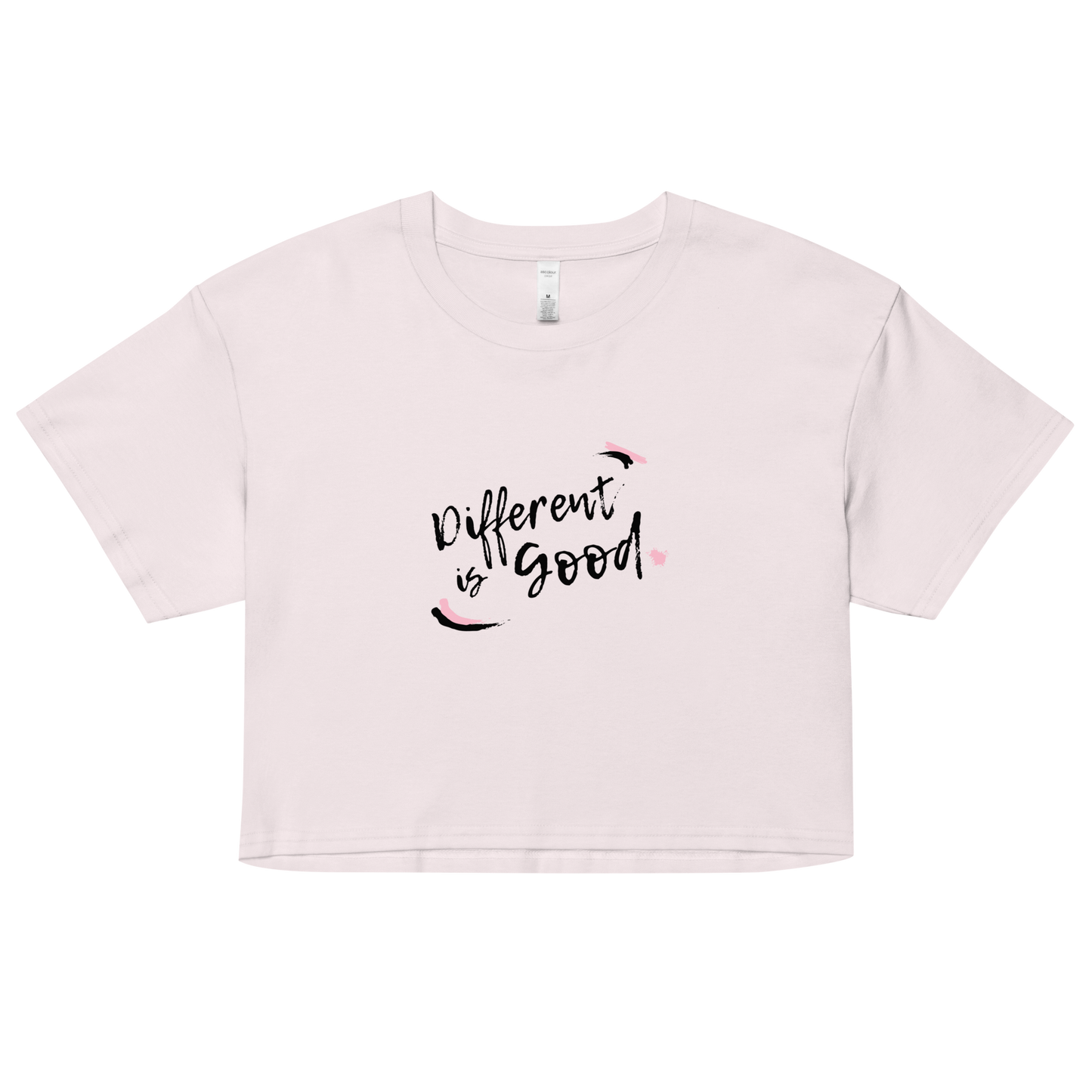 Different is Good- Women’s crop top