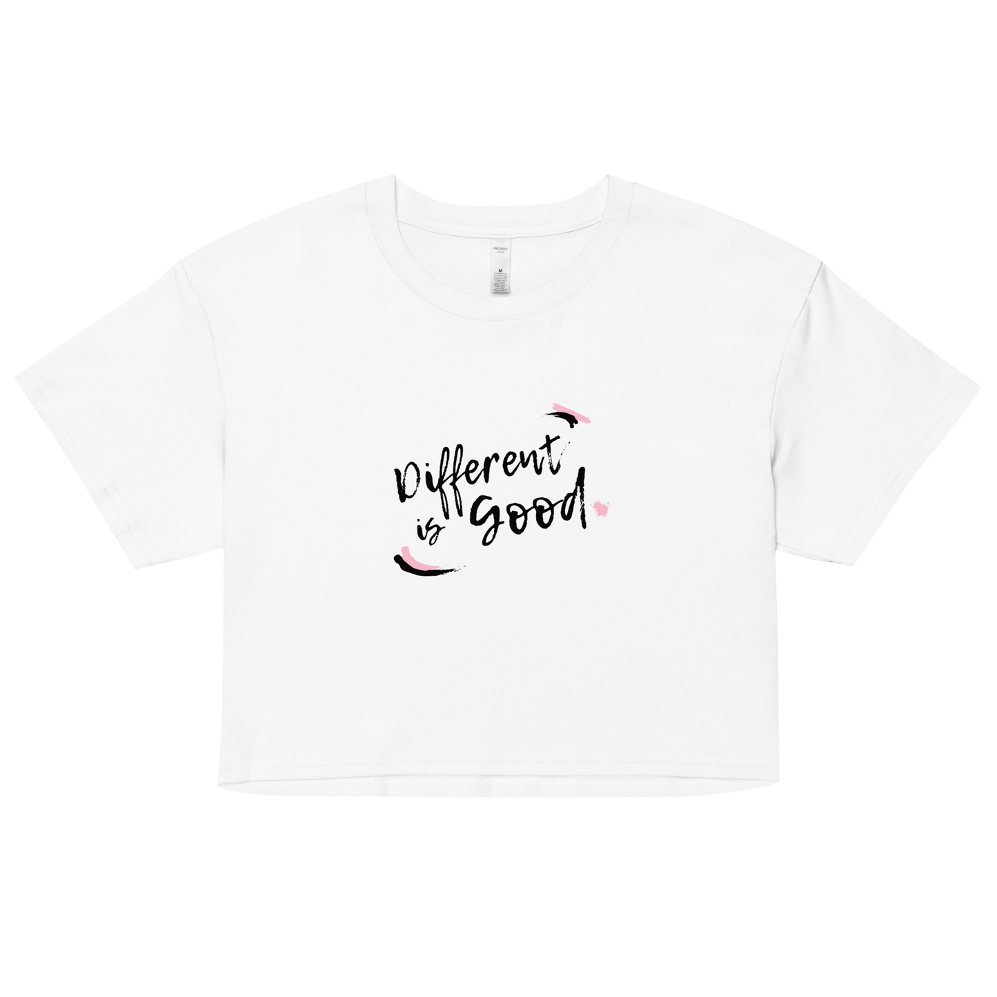 Different is Good- Women’s crop top
