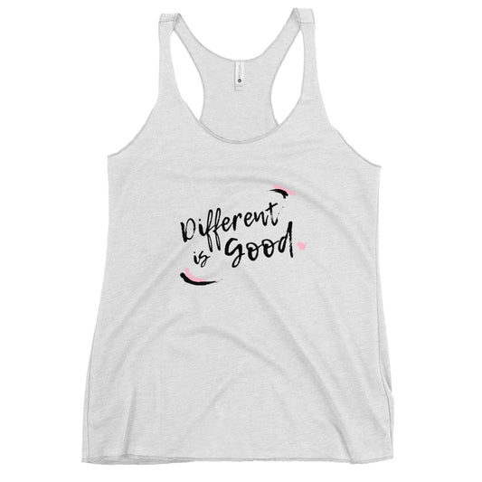 Different is Good- Women's Racerback Tank