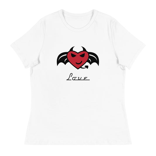 Devil Love- Women's Relaxed T-Shirt